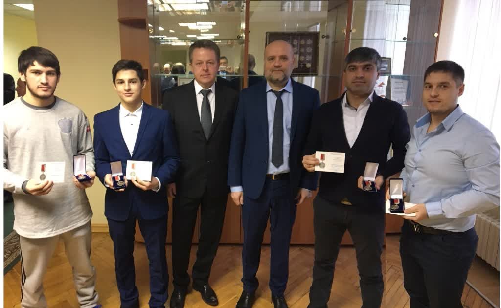 Награда Орденом Спортивной доблести второй степени